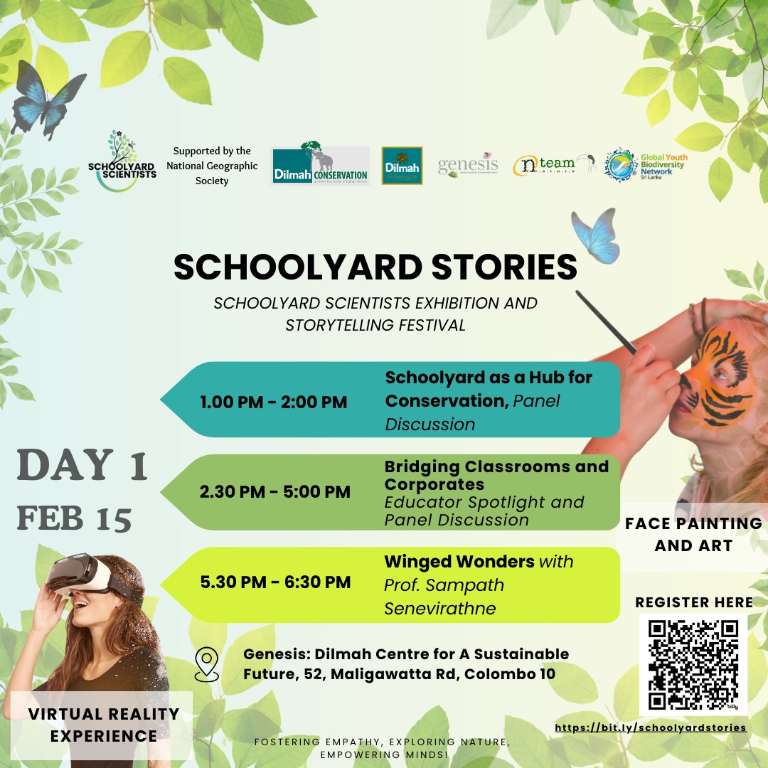 Schoolyard Scientists – 15th & 16th February 2025