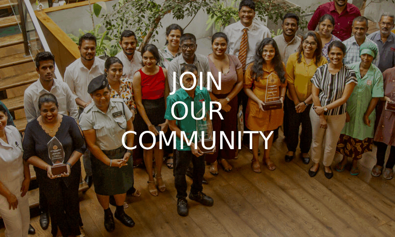 JOIN OUR COMMUNITY