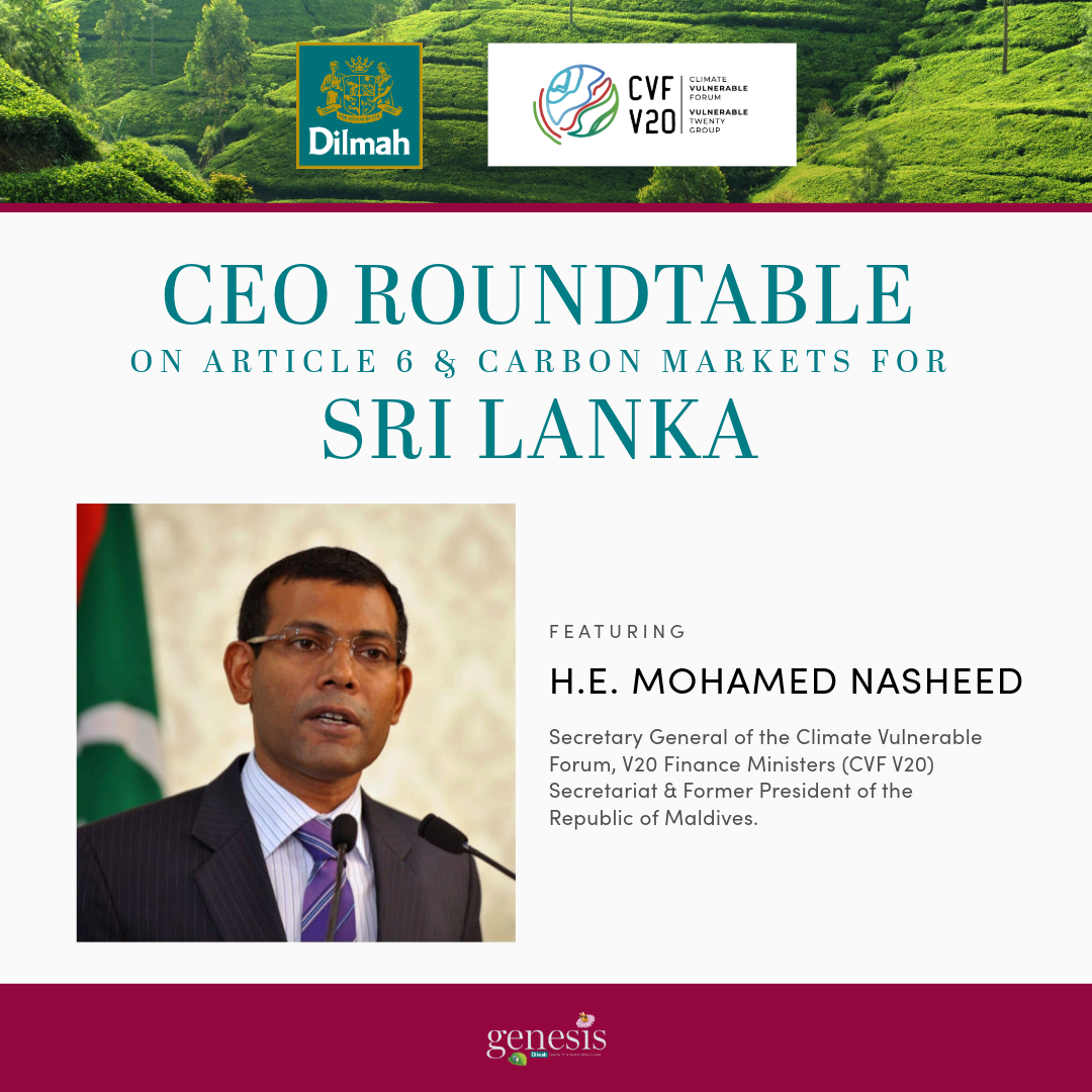 CEO Roundtable on Article 6 & Carbon Markets for Sri Lanka – 3rd March 2026